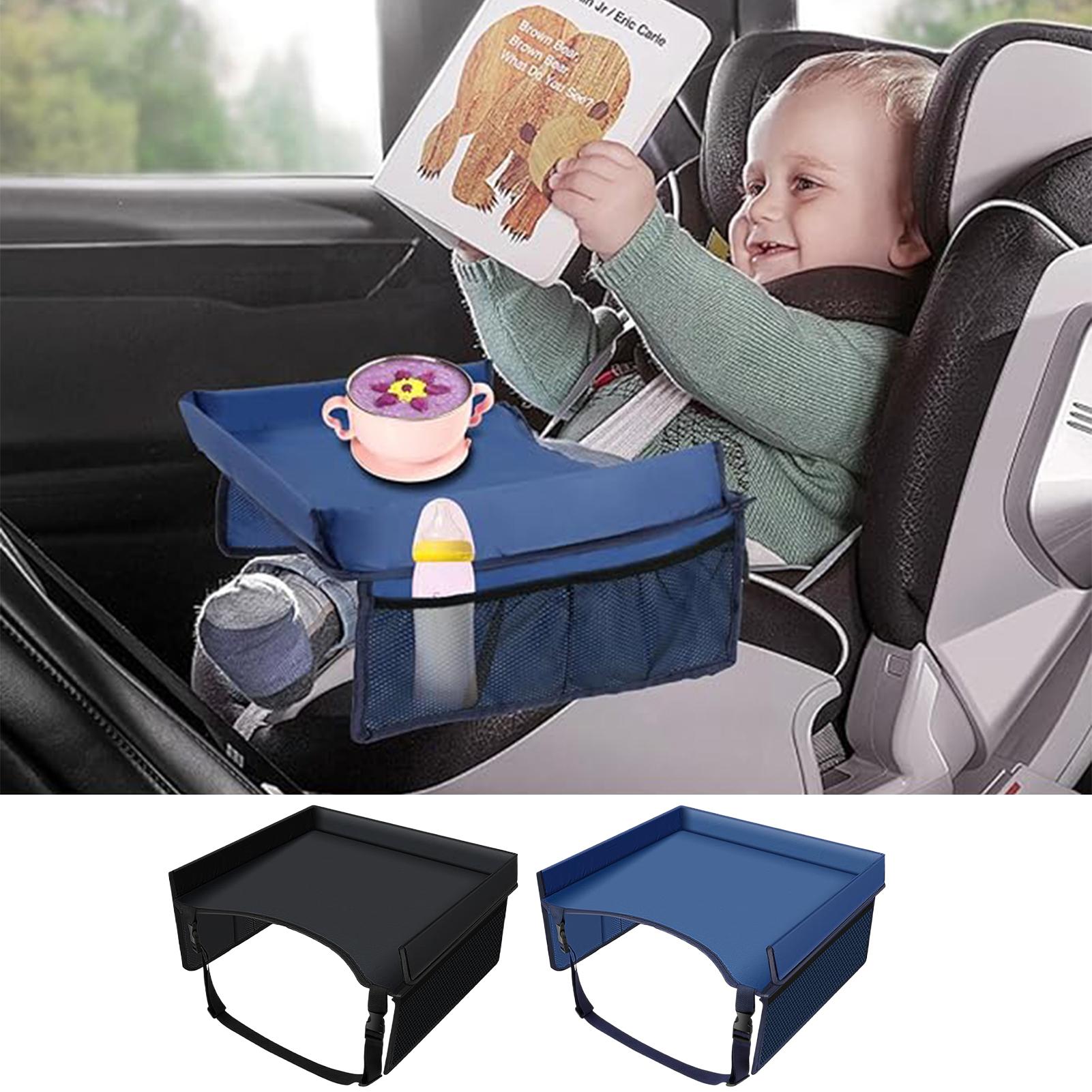 Kids Travel Tray Car Seat Tray - Food Storage Drawing recension och pris