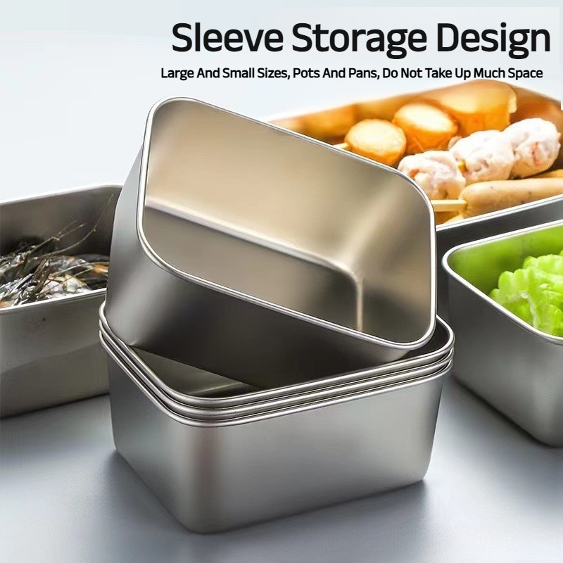 Medical Grade Antibacterial St - Storage Food Tray recension och pris