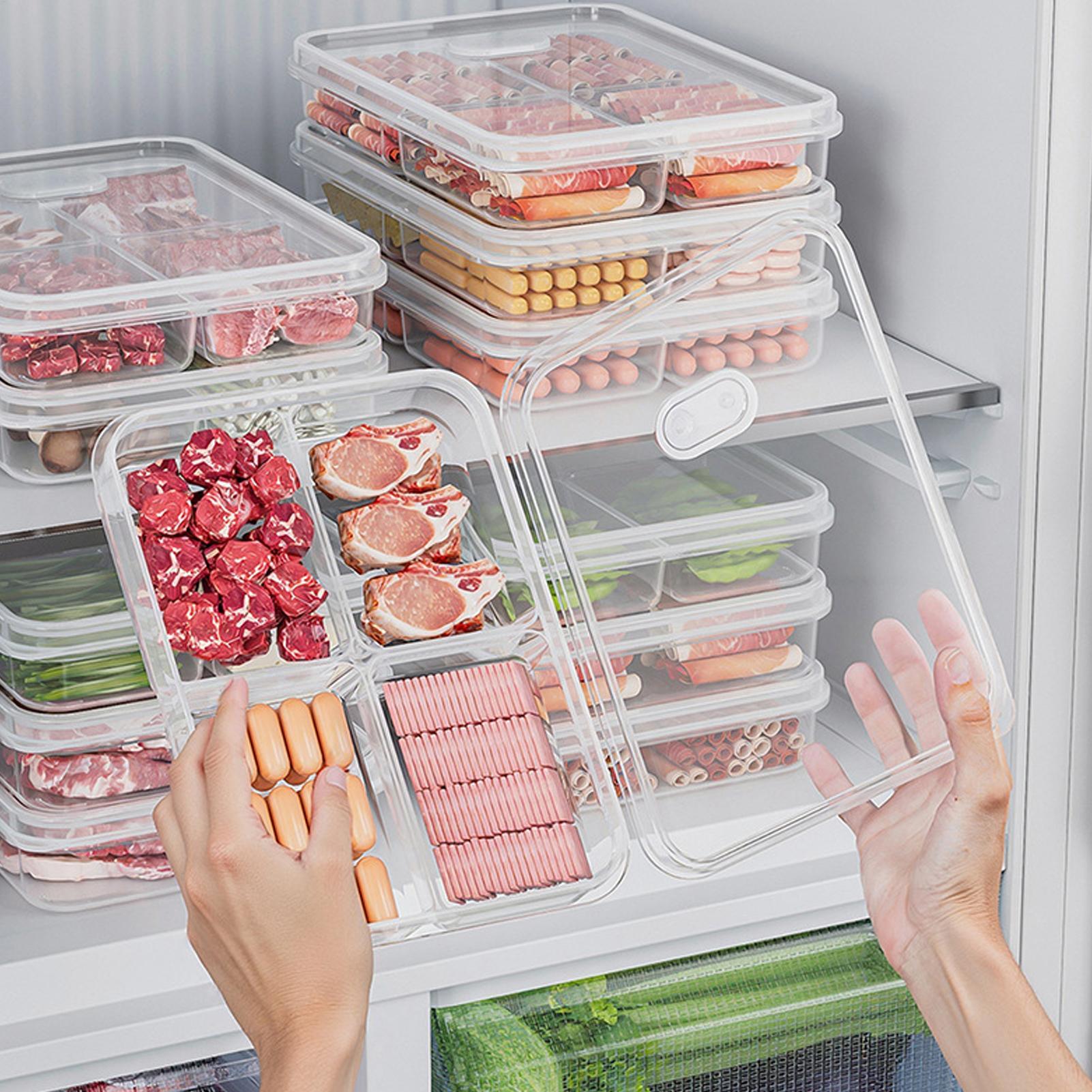 1PC Refrigerator Storage Box M - Food Storage Freezer recension och pris