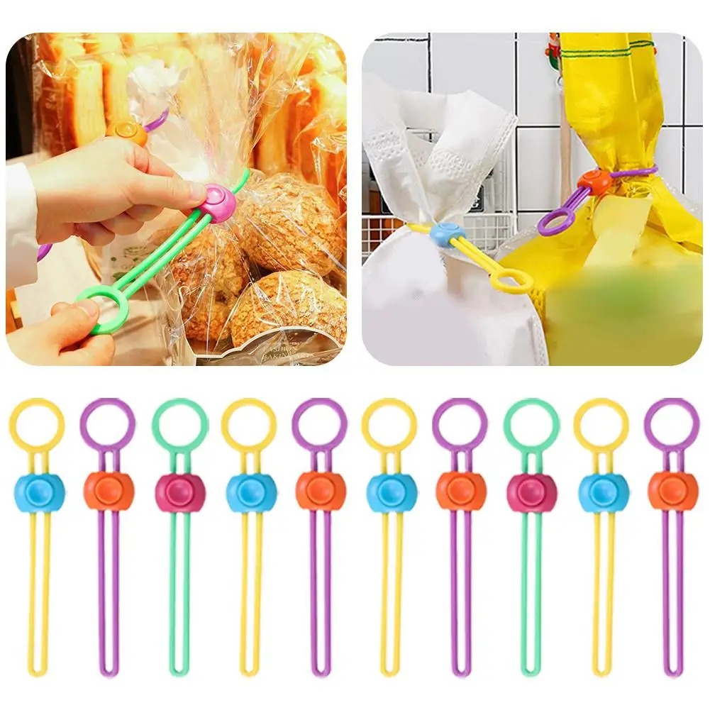 10pcs Silicone Food Bag Sealin - Food Storage Silicone Bags recension och pris