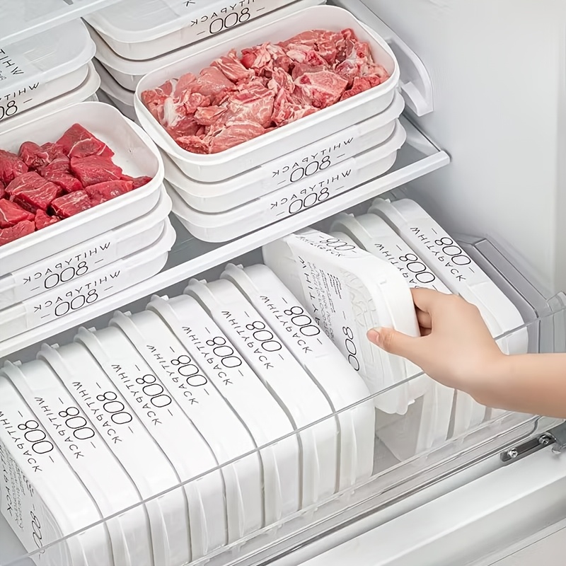 10Pcs Reusable Stackable Food  - Food Storage Freezer recension och pris