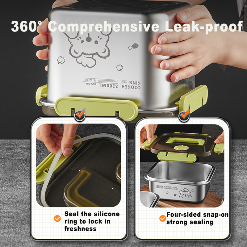 COOKER KING 420ml-6200ml Large - Food Storage Large recension och pris
