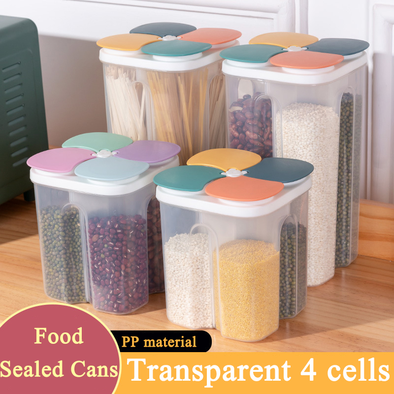Kitchen Cereals Storage Box Pl - Airtight Cereal Jar recension och pris