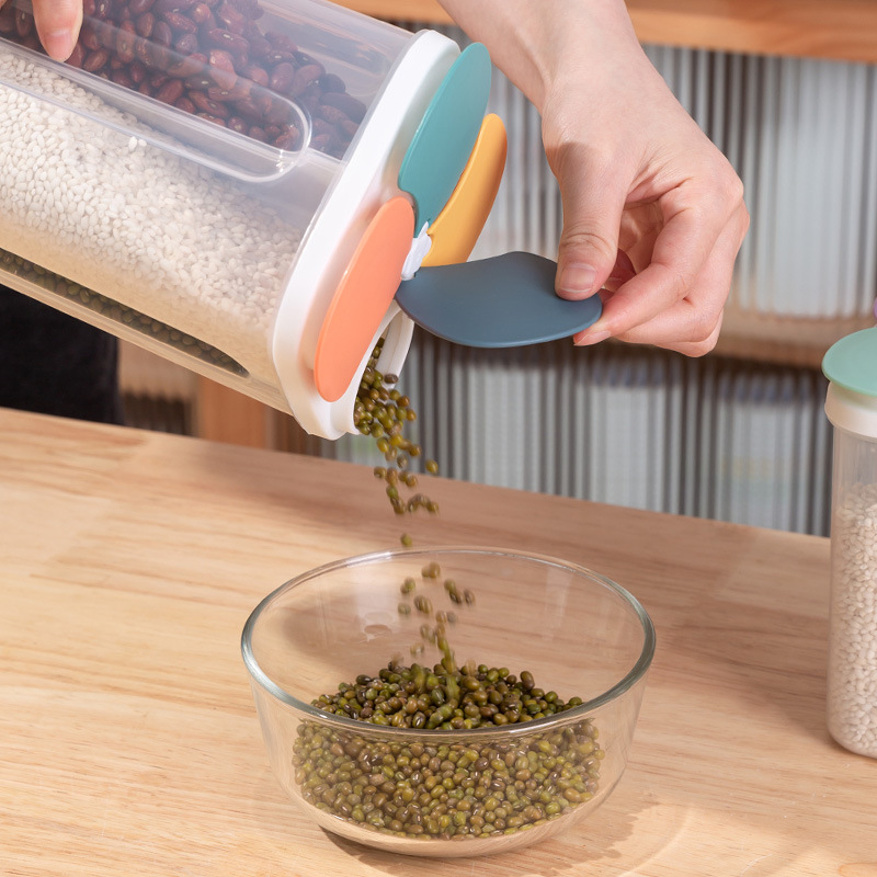 Kitchen Cereals Storage Box Pl - Airtight Cereal Jar recension och pris