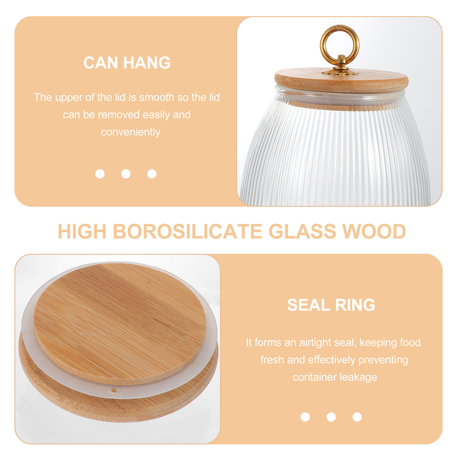 1Pcs Sealing Jar Multi-Purpose - Airtight Cereal Jar recension och pris