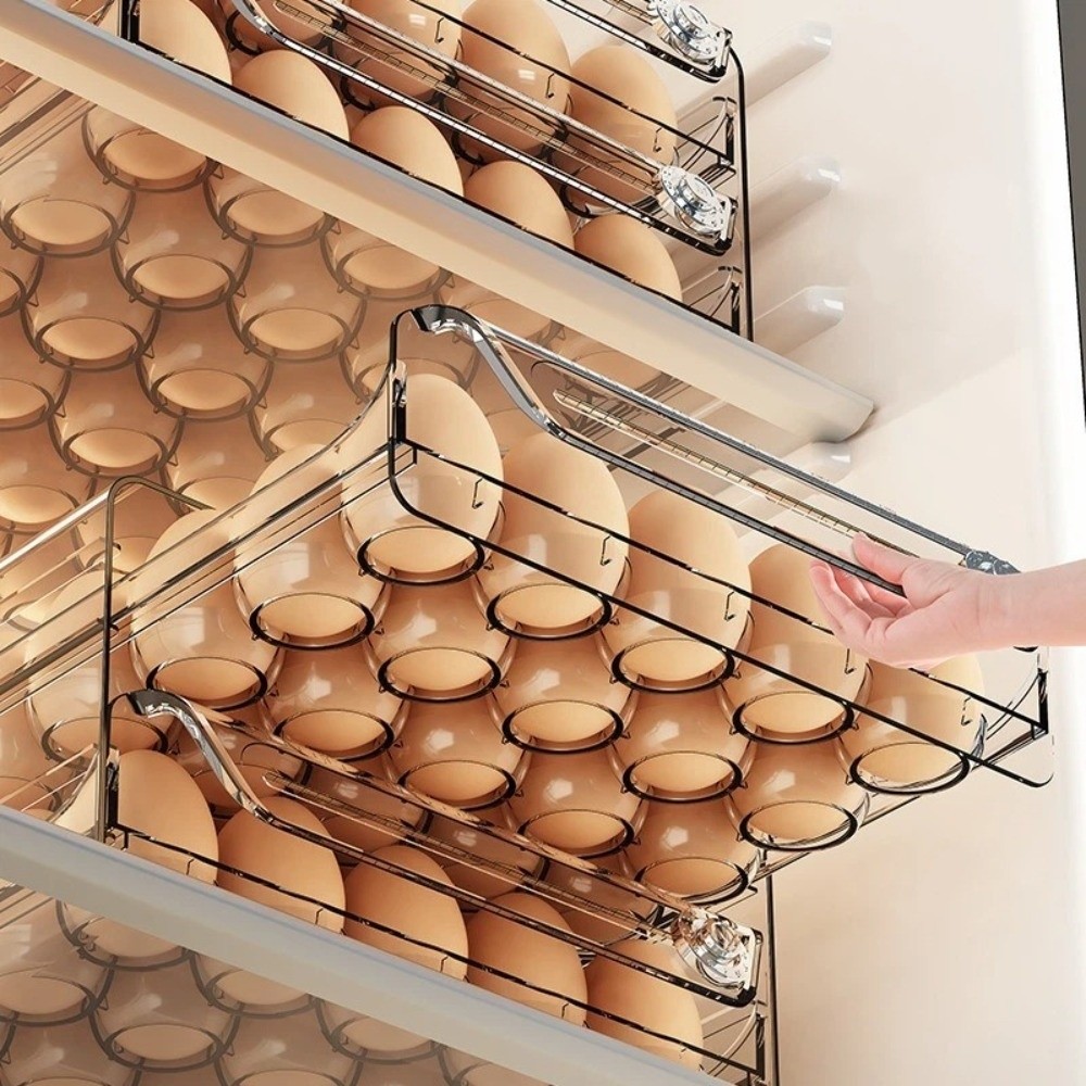 Transparent Egg Storage Box Cl - Food Storage Without Plastic recension och pris