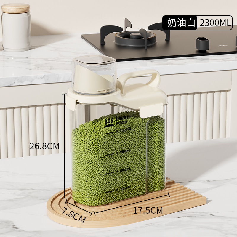 Kitchen Grain Storage Containe - Airtight Cereal Jar recension och pris